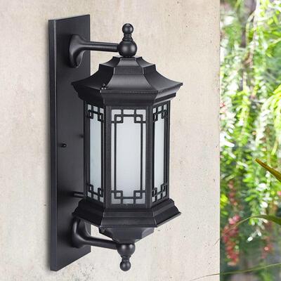 户壁路灯方形LED庭院别墅走廊阳AZI台灯室外墙壁外led欧式复灯古