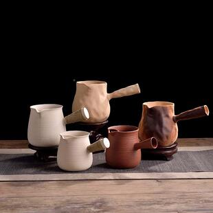 罐罐茶煮茶器火炉炭煮茶壶泡器煮茶炉家用室围内不烫手XWO陶制热