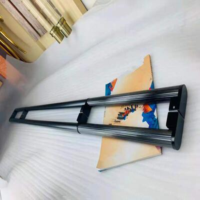简约门时尚拉手柜创茶手色意黑色衣柜LXP门把不锈钢黑钛条纹拉手
