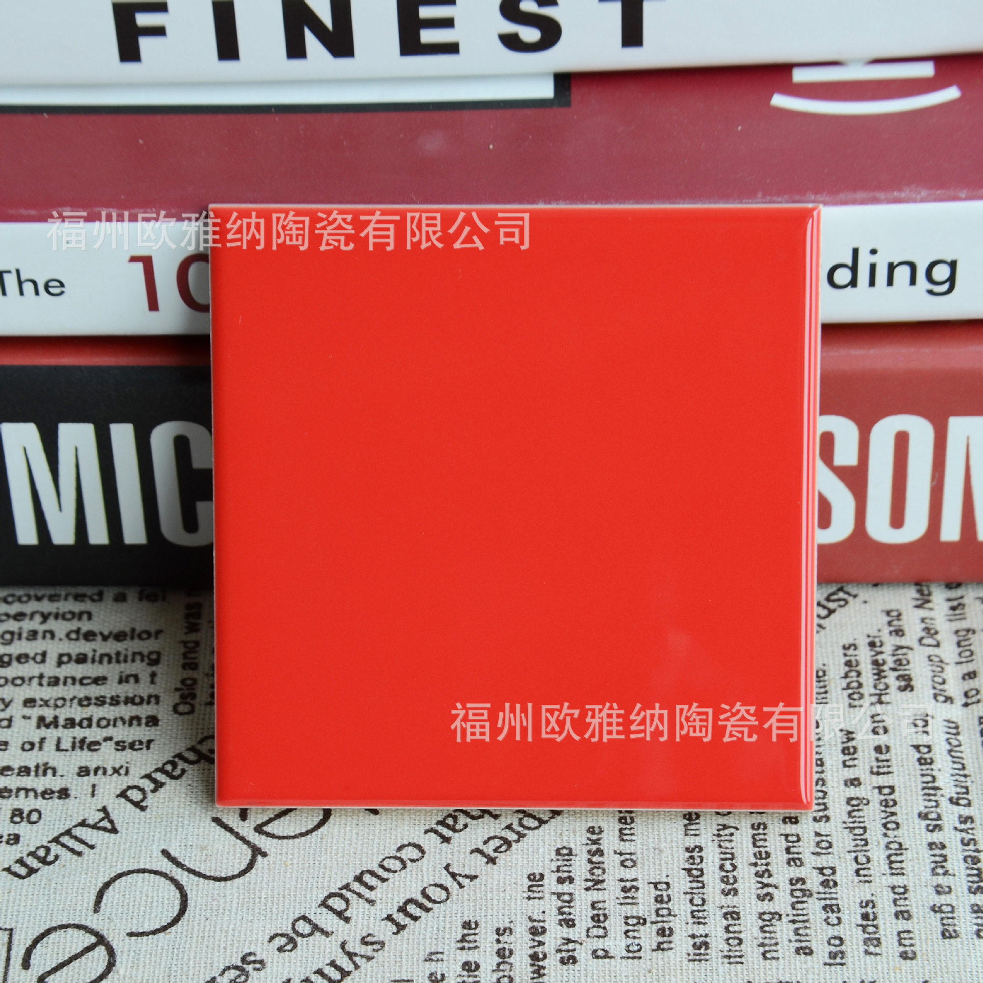 大量素雅现代优雅室内装饰地铁站面包砖100x100黑白墙砖彩色瓷片