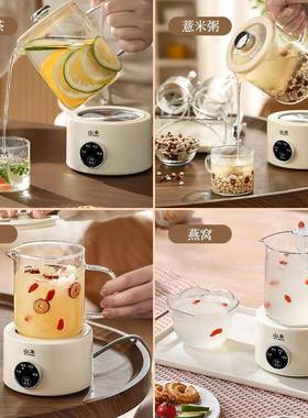 山本养生壶迷多功能56503家用小型保你全自动烧水煮茶器茶壶温玻