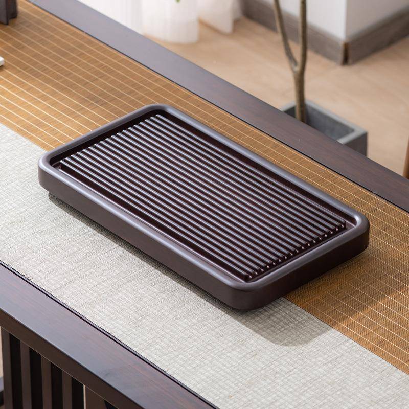 电木款整块木茶盘家用简小茶台木CES茶盘整约套阳台办公实室款质