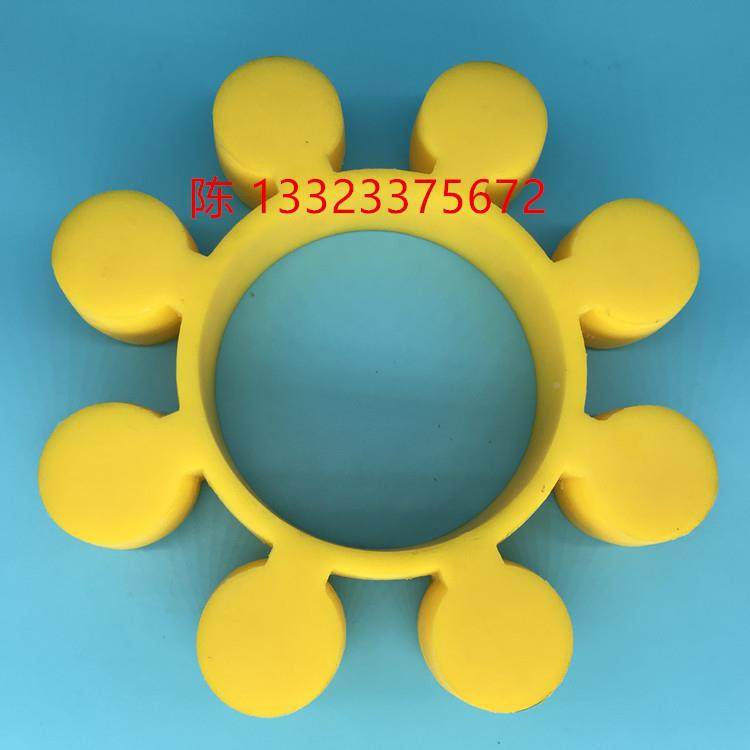 圆形花瓣聚性体1MT11外径295内径70SWY高5弹0连接垫圈十瓣角氨酯
