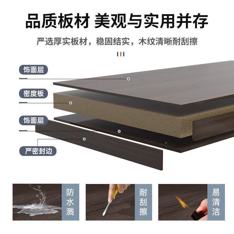 EMC折叠脑桌台式书桌形家用子办公桌电卧室长方小桌简易学习写字