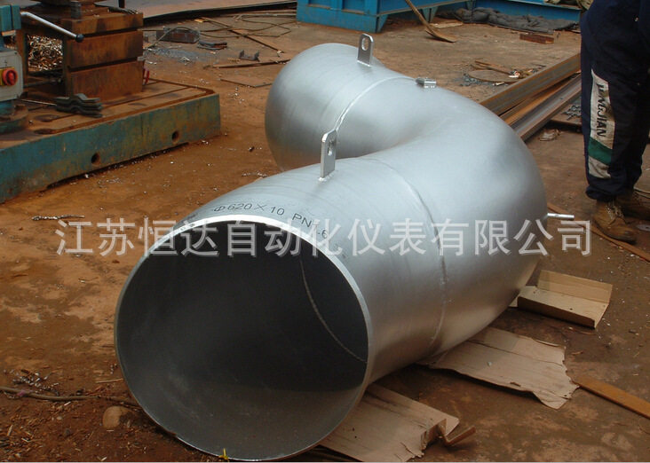 蒸汽热水计量用弯管流量计安装