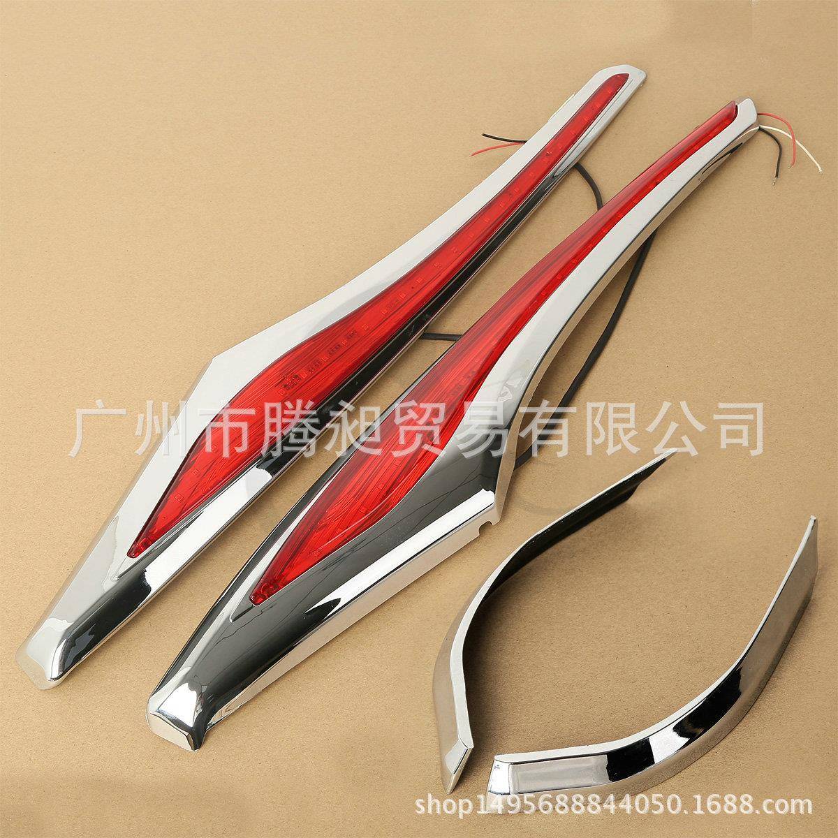 180无品牌/0GL1800改装后边箱LED测彩灯饰边箱装LED灯