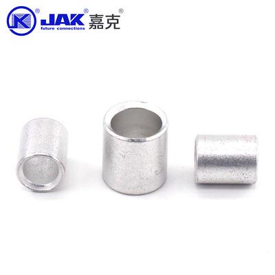 PNT缘系列端紫铜直通柱对接裸头接冷压子无绝护QUD套中间平间端子