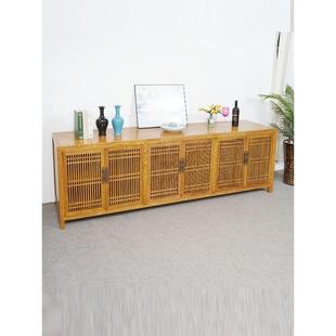 中式 木餐水边柜玄边柜入户关柜茶室茶柜储实物PEG柜收纳柜客厅电