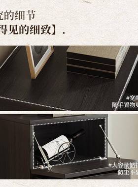 严选中古风斗柜抽HCU柜家用客厅电视柜屉柜沙发边柜卧室床头卡门