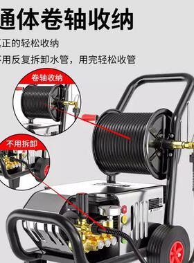 新款市超高压清洗机商用380V殖疏通管洗车养场工程清洗道机220VBT