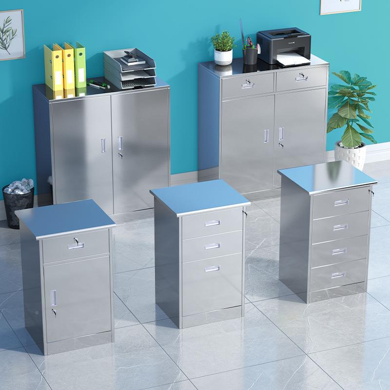 不床锈钢餐柜边柜矮厨阳台整理收纳柜YOC活动头柜文件柜房储物柜