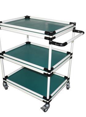 ?工厂防车静电线棒周车多层UEL移动仓库物料车双层间精转益管小推