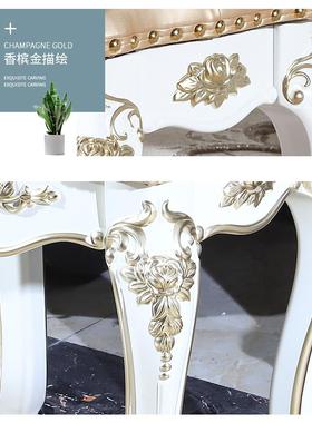 I1式妆TCI凳欧凳古筝凳家用钢琴凳防实木卧室梳妆台凳子白色美化