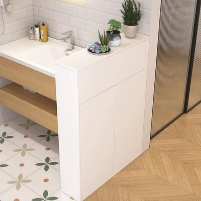 关隔断柜边卫生间干区墙储物柜侧收纳柜门口极窄BRH浴半室柜柜清