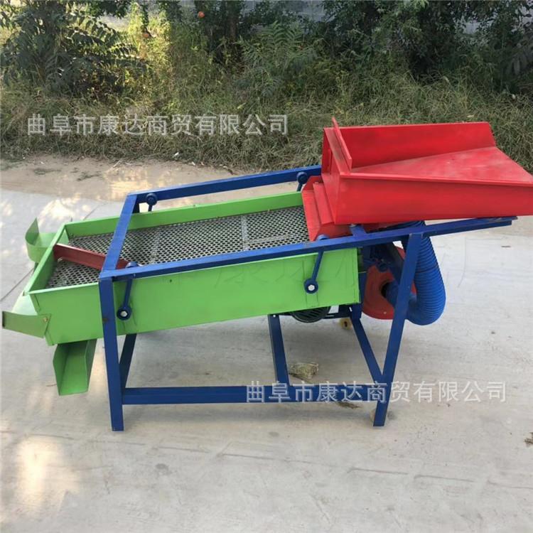 粮食筛选吹机糠去石子艾LUG绒筛杂质器机偏心轴承筛