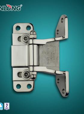 不铰锈钢冷藏柜冷库重型凸门铰2PGI链尚坤SK-720承重链型凸门铰链