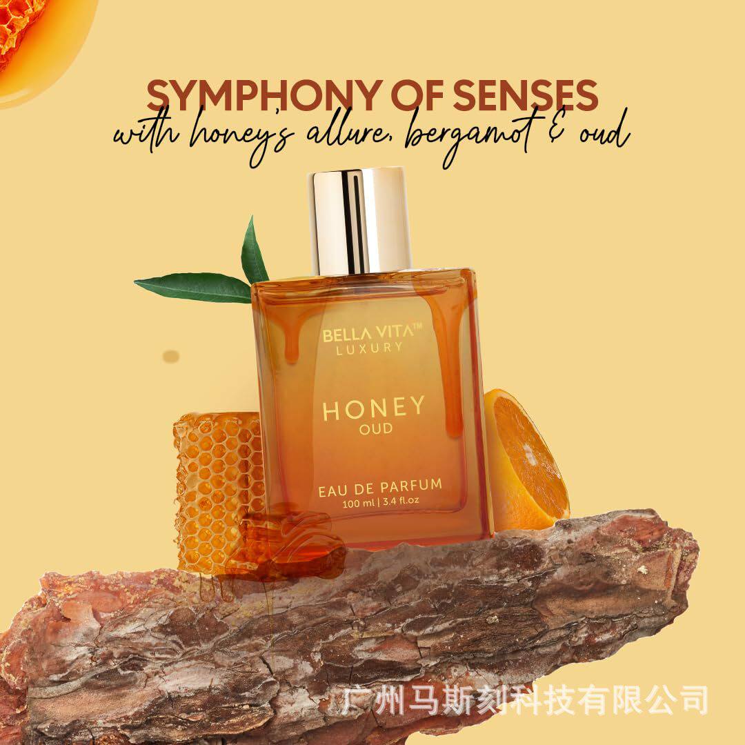 跨境爆款Bella Vita Luxury Honey Oud Eau de Parfum蜂蜜Oud香水