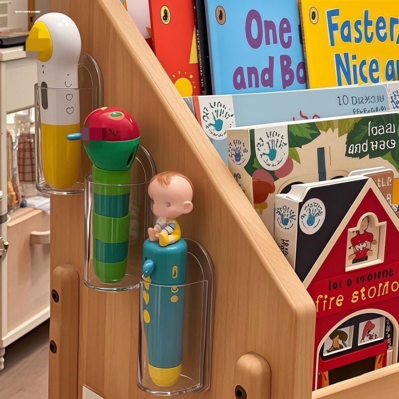 儿童点读笔收纳盒壁挂式JOJO学生通用上墙置物学习笔整理架免打孔