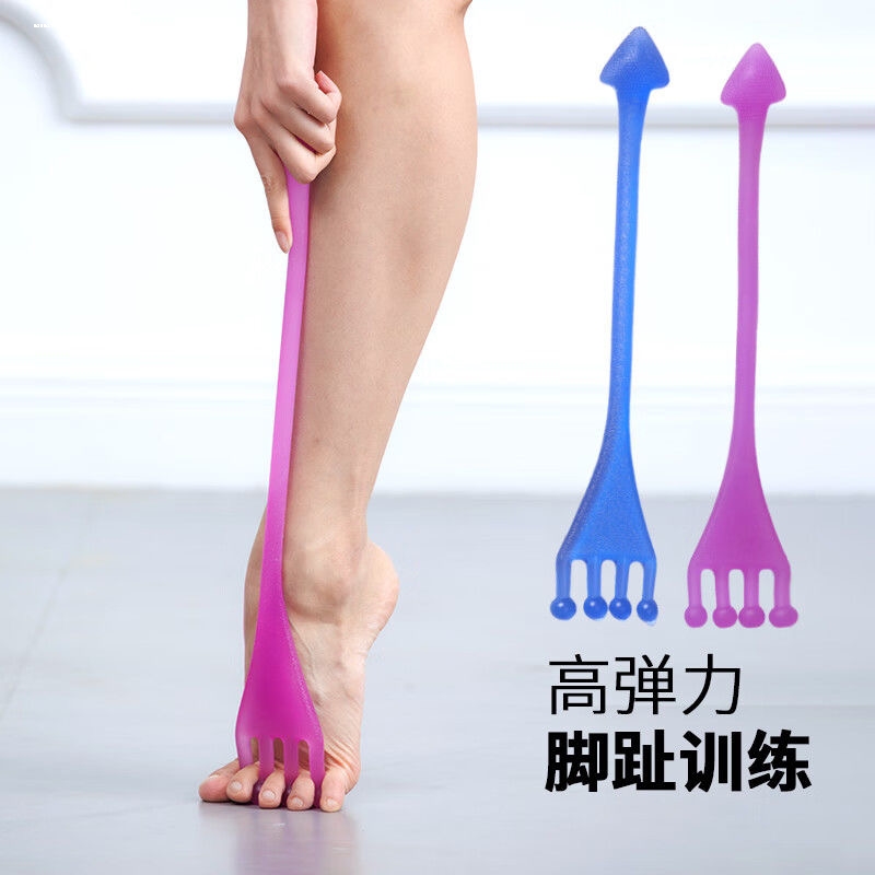 舞蹈练脚趾拉力器足弓绷脚趾头脚底压小脚背五指橡胶弹力绳拉伸带