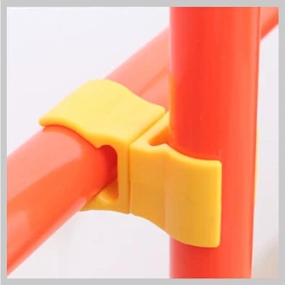 足球训练器材标志杆连接卡子足球训练装配夹子卡扣敏捷圈卡扣杆子