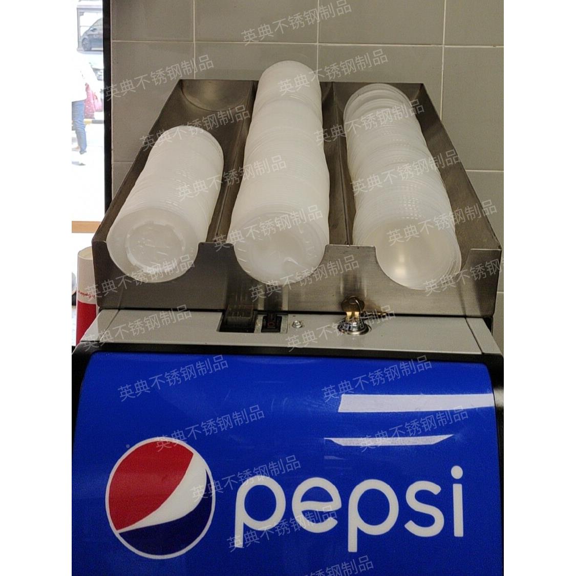 快餐店炸汉鸡店堡包纸三层收纳T汉堡纸分层架打盒子包带杯杯盖收