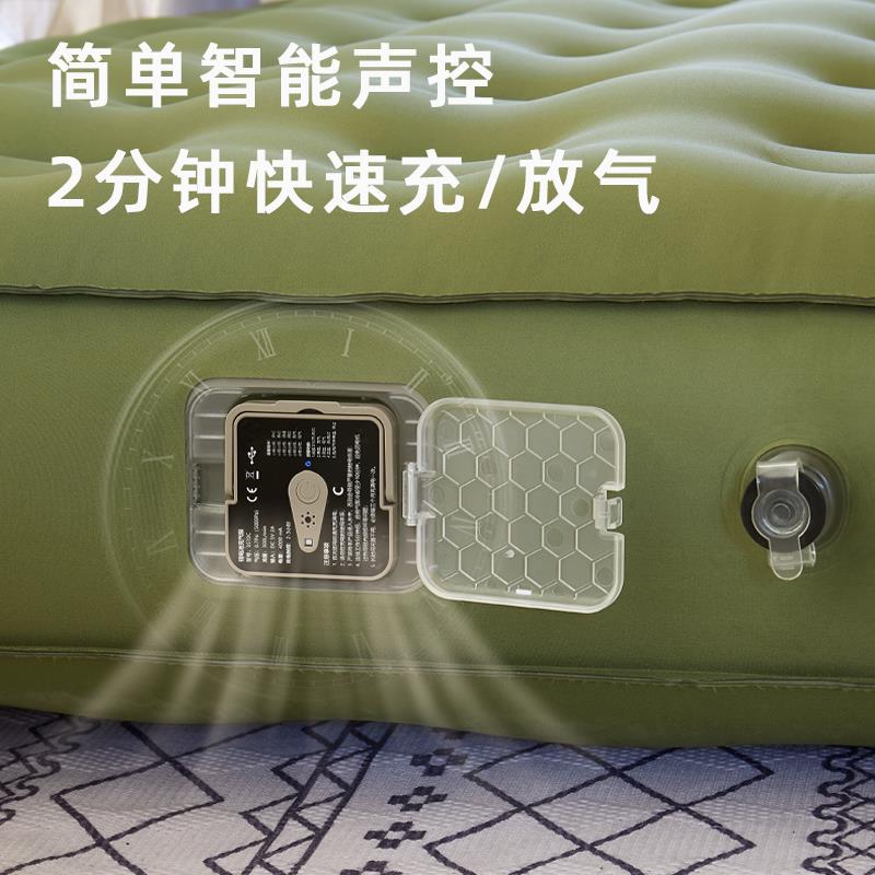 牛叔叔气营垫床打地铠甲床舖家用户外野营自动蜗气充床垫露双人折