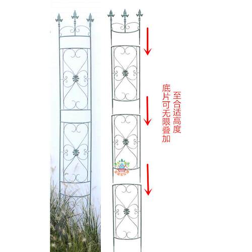 半爬藤落水管挡圆架 做遮旧柱子路灯花支架FPE 架可无限加高