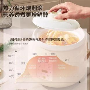 际电炖锅陶瓷锅DGDD22B4煲汤砂家用插电粥炖锅预约多功能养生天煮