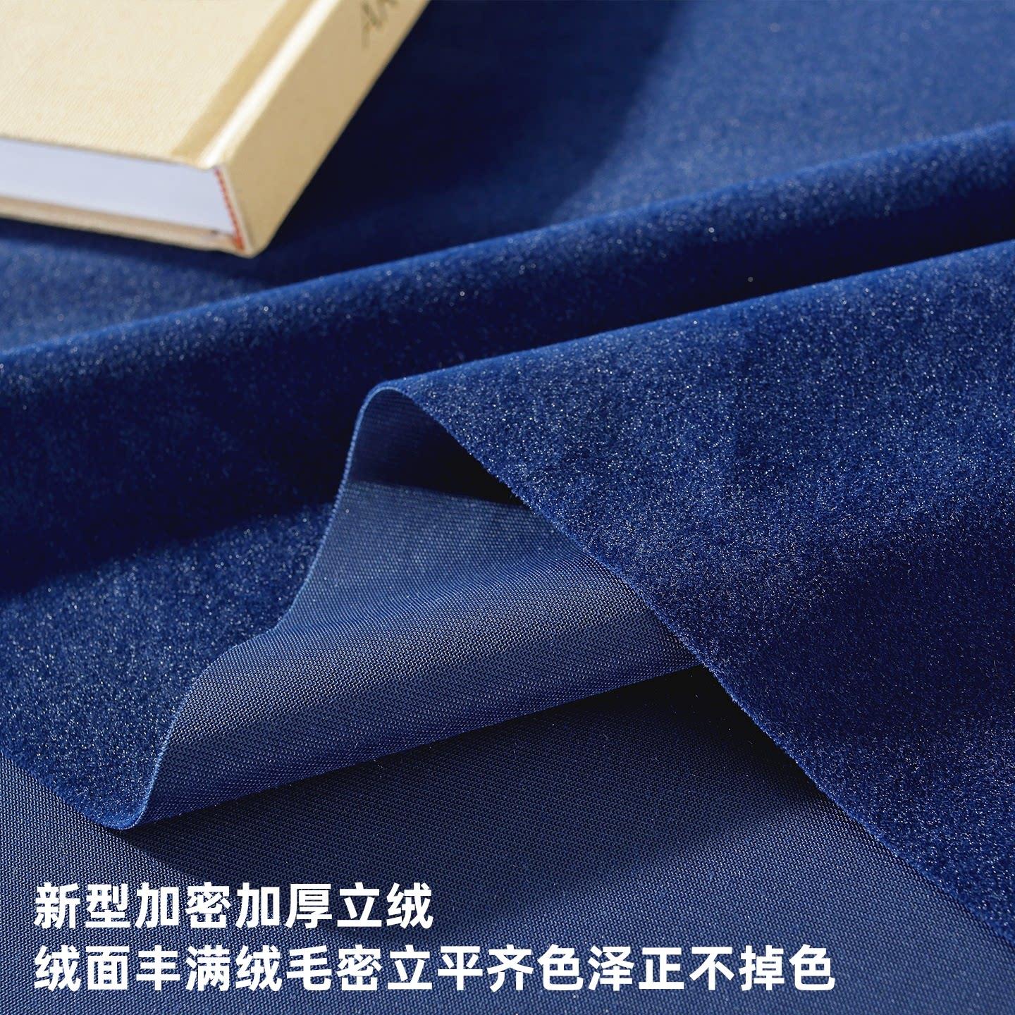 会议套罩长方形酒店商务桌桌布套罩l布长条桌会议室桌布绒定制立