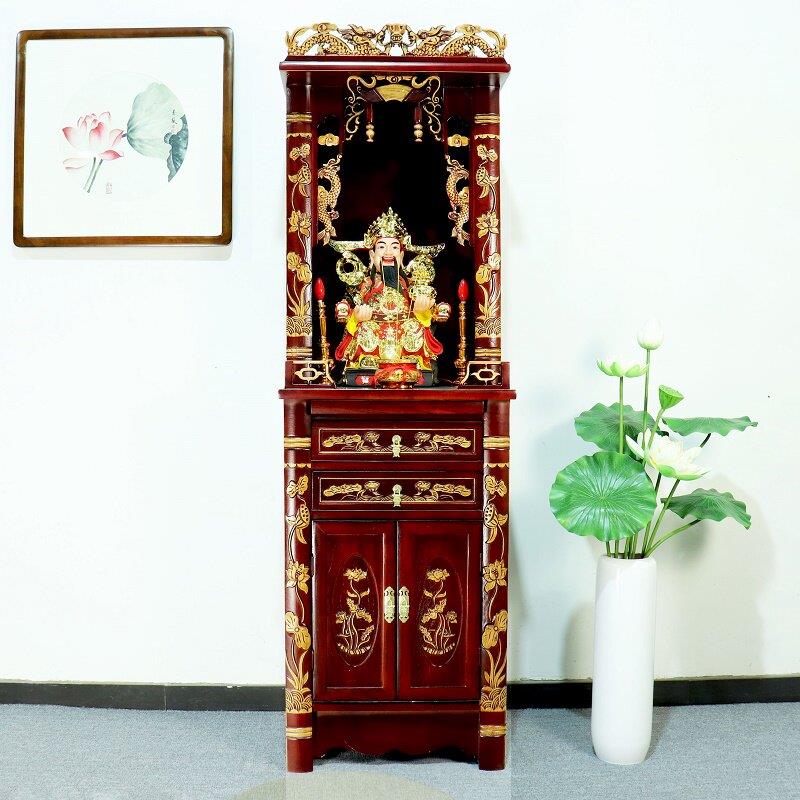 实96569木龛供桌神佛台柜龛佛柜爷家用立柜神财神柜子供奉台香案
