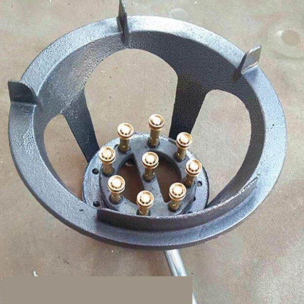 中猛火灶商用灶单灶液化气灶煤气炉沼压饭店气专用炉爆KWH炒炉灶