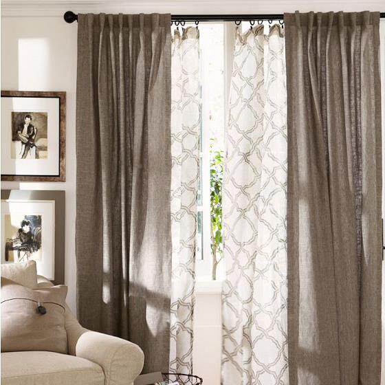 窗帘安罗马杆定钢制简约现杆代明装轨道铁如意29mm艺碳单双杆全国