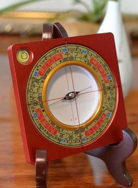 源正盘特大天池XSX超强磁三寸罗盘三元盘玄空盘罗铝合金盘罗盘