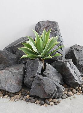 仿真石头悬浮泡沫石头悬道具雕塑假室内造挂景观岩石摆件WBP石景