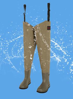 下水裤过膝涉钓鱼裤路亚装备飞蝇溪流水钓SKY-5083鱼鱼裤赶海半身