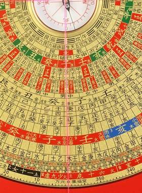 盘高精度专业三元三综合盘指合针随南身八寸二十四山罗万兴集福堂