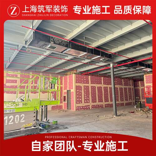 上海轻钢龙骨断墙矿棉板石膏吊顶顶600XELV6吊00隔断隔墙板门服务