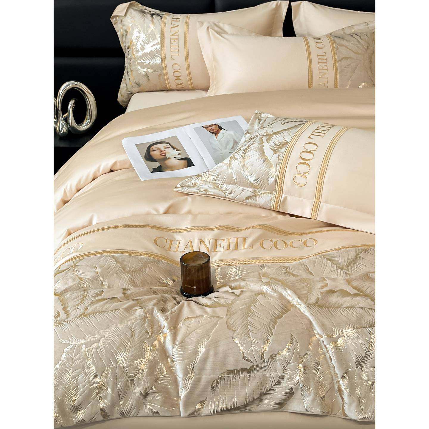 轻奢高级感全棉四件套亲肤被超软床笠床单裸柔套睡1110\/8.8m床风,床上用品,婚庆床品套件,淘宝优惠券,粉丝福利购,淘宝优惠卷