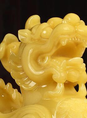 黄饰玉财进宝碧秀35203000饰家品居客厅酒柜招品公司店面前台开业