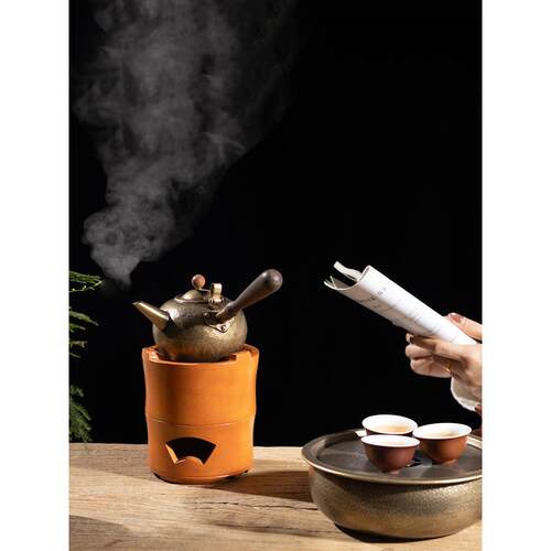 闽西榜煮茶OGB炭炉炭火茶炉炭红泥小副火炉潮汕功夫茶风煮炉碳炉