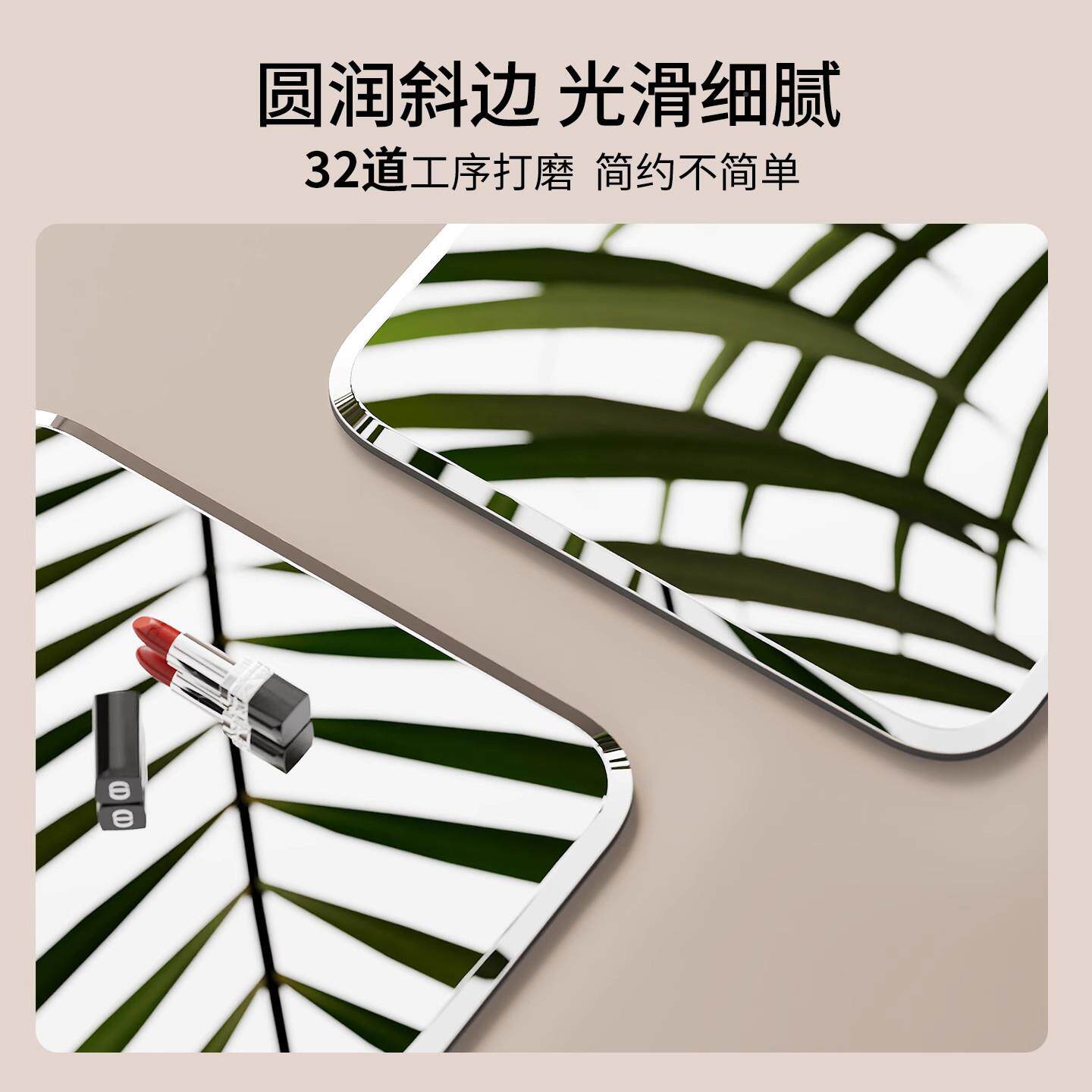 全身镜子贴门墙8080自粘玻璃壁挂墙上玄关打卧室免孔衣宿舍试衣柜