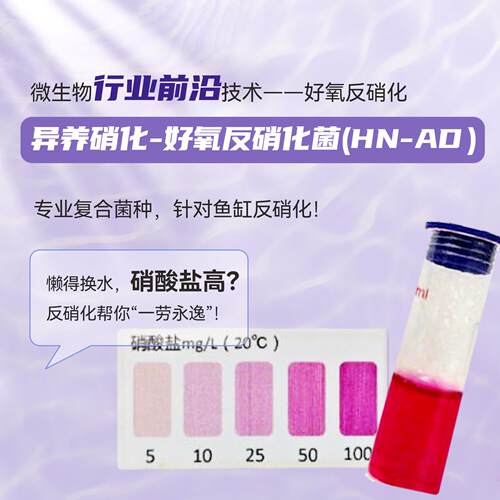 水之鱼国你N20好细氧耐氧反硝化菌缸用淡海鱼水快速去BPI除硝酸盐