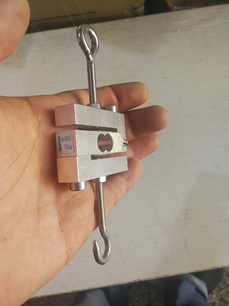 S型称重传感器微型20kg拉力小量程测力3KG5公斤拉压力模块电脑