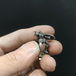 黄铜模型机甲战士未来铁士兵超越全球元祖高达拼装模型玩具可上色