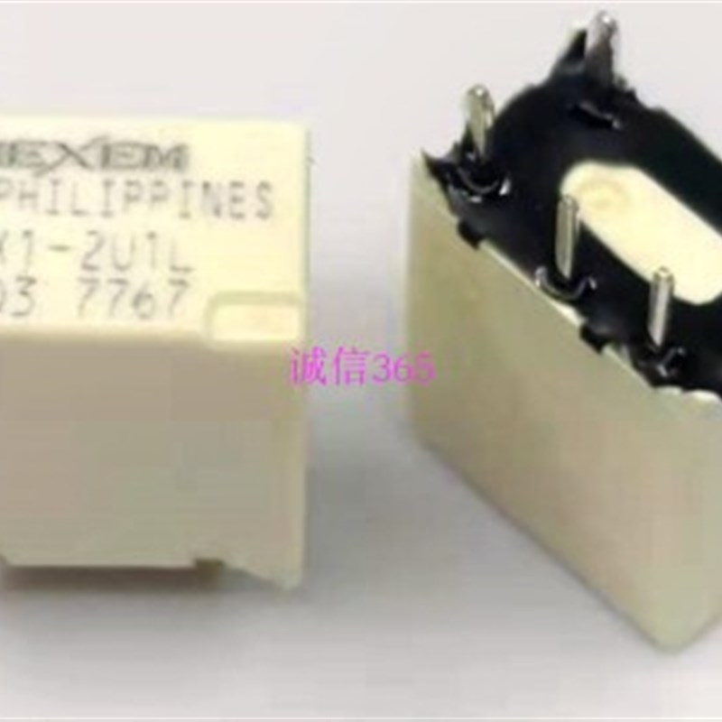 EX1-2U1S EX1-2U1 大众桑塔拉汽车继电器科鲁兹易损中控继电器5脚