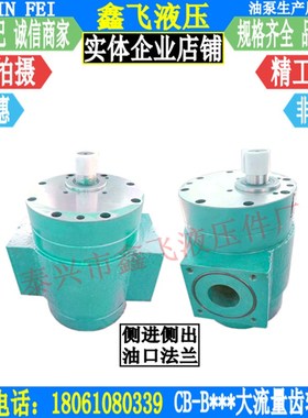 JZ-QB250 200 160 300 WY-RB500 400 F低噪音大流量斜齿轮油泵