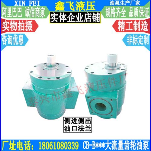 JZ-QB250 200 160 300 WY-RB500 400 F低噪音大流量斜齿轮油泵