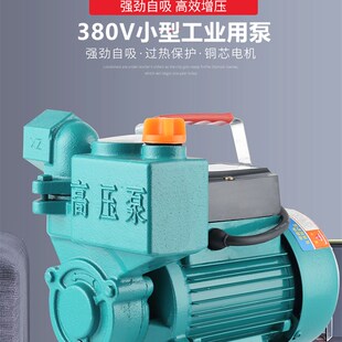 380V三相电370W漩涡自吸泵 小功率水泵 750W工业电抽水机