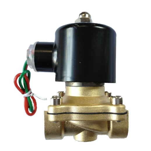 方威 2W电磁阀 水阀 220V DN15 4分 气阀 DC24V 12V 黄铜阀体