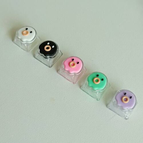 解压按键PC章鱼键帽通用十字架